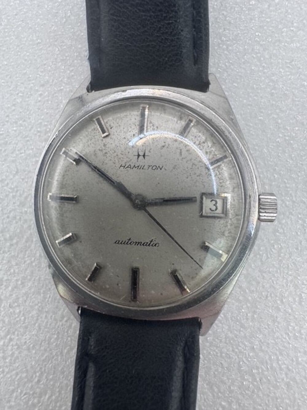 VINTAGE HAMILTON AUTOMATIC SWISS MEN'S WATCH Works Great
